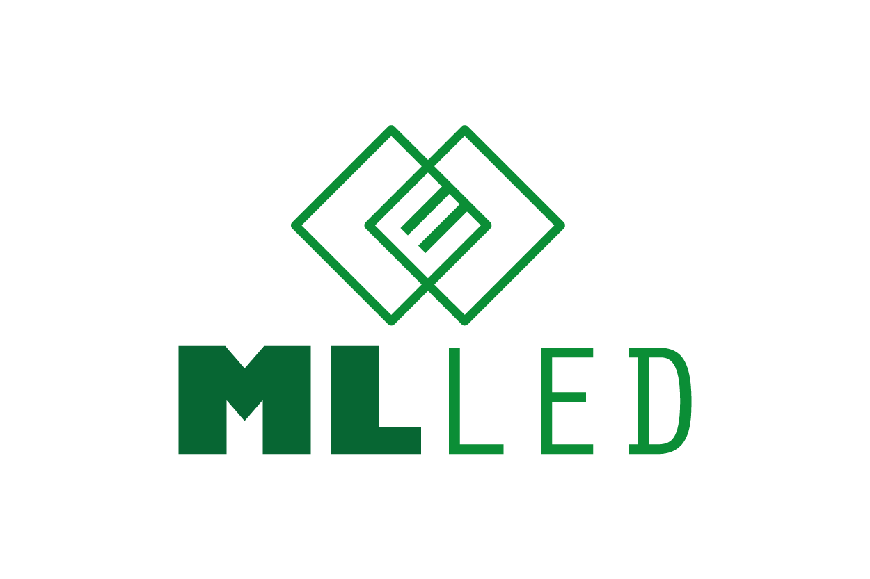 ML led logo